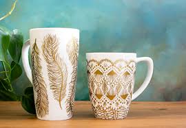 Shopping for photo mug products like drop shipping diy photo, photo coffee mug, sublimation mug and gift signs, online with aliexpress is easy and only requires a couple of clicks. Diy Gold Paint Mug Makeover Sisoo Com