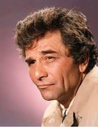 Long before he'd say: "Just one more thing." Peter Falk Falk's right eye  was surgically removed when he was three because of a retinoblastoma.