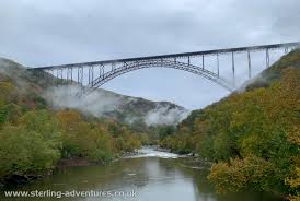 There are 800 steps down and 800 steps back up. New River Gorge Sterling Adventures