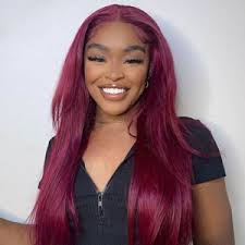 Amazon.com : LARVOB Lace Front Wigs Human Hair Pre Plucked 13x6 HD  Transparent Straight Lace Front Wig Human Hair Wigs with Baby Hair Bleached  Knots 34Inch 180% Density Frontal Wigs for Black