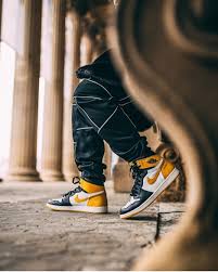 Maybe you would like to learn more about one of these? Air Jordan 1 High Og Yellow Ochre 555088 109 Yellow Black White Air Jordans Jordan 1 High Og Jordan 1 High