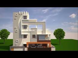 House Designs Front Elevations Modern House Front Elevations 1 Youtube Small House Elevation Design Village House Design House Outside Design