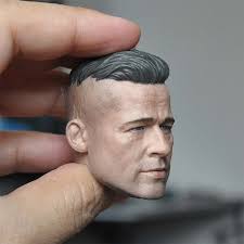Wardaddy, brad pitt leads a small squad into germany during the final days of world. Blank 1 6 Scale Mohawk Brad Pitt Fury Head Sculpt Unpainted Fit 12 Figure Toys Hobbies Anerabyav Action Figures
