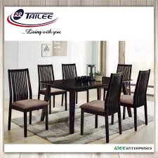 At coleman furniture, we carry a great selection of coaster furniture collections, including the popular delange power reclining furniture collection and the tabitha dining collection. Tailee Furniture Ds 401 6 Seater Solid Rubber Wood Dining Set Cappuccino Lazada Ph