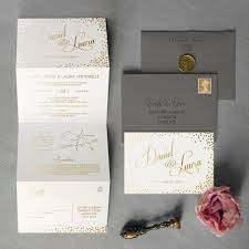 Sparkle Folding Concertina Wedding Invitation Save The Etsy Wedding Invitations Wedding Invitations Uk Folded Wedding Invitation