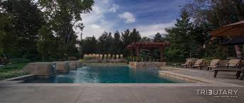 The Woods French Country Tributary Pools Spas