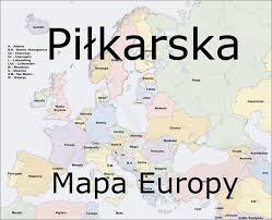 Mapa europy samochodowa, turystyczna, topograficzna, polityczna i inne. Pilkarska Mapa Europy Sadistic Pl