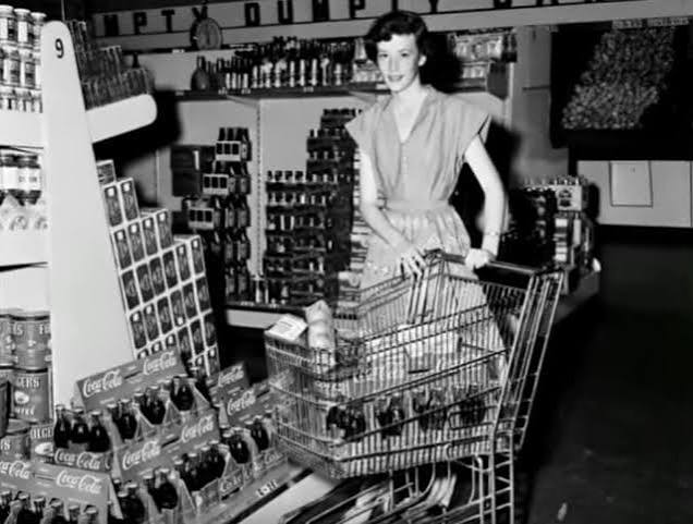 How a Basket on Wheels Revolutionized Grocery Shopping - Priceonomics