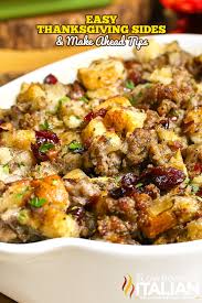 Check spelling or type a new query. Easy Thanksgiving Sides Make Ahead Tips