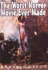 A tyrannosaurus rex (that chubby little chap on the cover). Amazon Com The Worst Horror Movie Ever Made Bill Zebub Movies Tv