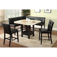 Kitchen nook table kitchen dining nook kitchen nook tables sets. Bahamas Counter Height Corner Nook Set Furniture Of America Furniture Cart