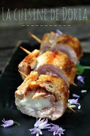 Brochettes De Saltimbocca De Veau A La Mozzarella La Cuisine De Doria Recettes De Cuisine Recette Saltimbocca De Veau
