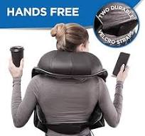 Shiatsu Neck and Back Massager with Heat - 3 Speeds, 8 Heads ...