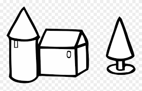 Check spelling or type a new query. Shapes Clipart House Toy Block Clipart Black And White Png Download 75551 Pinclipart