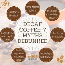 Decaf Coffee 7 Myths Debunked Decaf Coffee Coffee Benefits Decaff Coffee