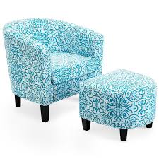 Winston Porter Fitzwater Barrel Chair Reviews Wayfair Foot Rest Ottoman Chair And Ottoman Set Barrel Chair