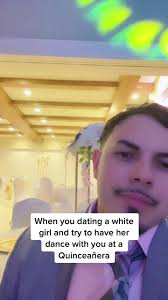 When you bring your white gf to a Quince #quinceañera #datingawhitegir...