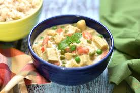 Instant Pot Thai Green Curry With Tofu Vegan Recipe Cooking Tofu Coconut Curry Vegetarian Thai Green Curry Recipes