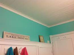 Beadboard Pvc On Ceiling Beadboard Wainscoting Bathroom Design White Doors