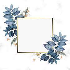 Empty Floral Golden Frame Design Premium Image By Rawpixel Com Wan Wedding Frames Flower Background Wallpaper Frame Design