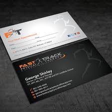Customize your postcards with dozens of themes, colors, and styles to make an impression. Physical Therapy Business Card Design For Sports Medicine Related Business Business Card Contest 99designs