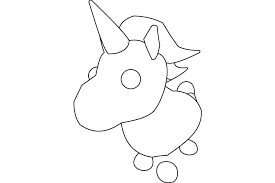 See the various unicorn coloring pages that we have provided, also, the pdf printable below. Adopt Me Coloring Pages 50 New Roblox Images Free Printable