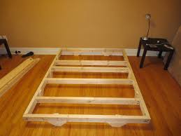 Project 26 king bed frame diy my home. Floating Bed 4 Steps With Pictures Instructables