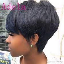 100 Human Hair Wigs New Wig Short Straight Wigs Cheap Full Lace Wig Brazilian Pixie C Short Straight Hair Short Hair Styles Short Hair Styles African American