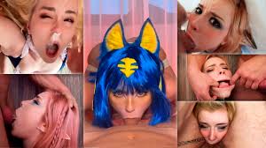 Best Deepthroat Moments Compilation: Parody Porn by Sweetie Fox