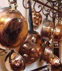 Pots And Pans Displays Copper Cookware Pots And Pans Copper Kitchen