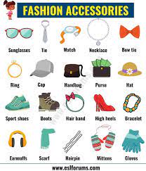 Fashion Accessories List Of Accessories For Men And Women In English Esl Forums Picture Story For Kids English Clothes Classroom Sewing