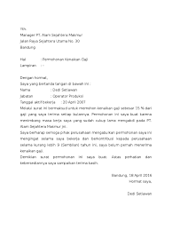 Permohonan kenaikan gaji ini saya buat setelah melakukan pertimbangan secara matang dengan mempertimbangkan kepentingan kedua belah pihak jakarta, 12 april 2016 hormat saya, herman adan karyawan contoh surat permohonan kenaikan gaji karyawan kepada yth, manager pt. Contoh Surat Kenaikan Gaji Karena Sudah Lama Bekerja