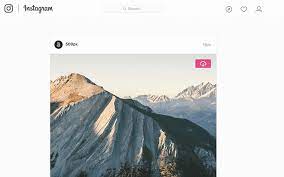 The extension adds a direct download button for images found on instagram user pages here is the instadown: Media Helper For Instagram Get This Extension For Firefox En Us