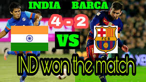 Livescore indian football results, standings and match details on flashscore! India Vs Barcelona Fifa Football Match India Won The Match By 4 2 Dream League Soccer 2017 Youtube