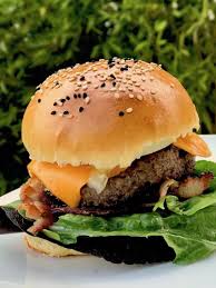 Brioche Burger Buns Burgerbrotchen Kochtheke Rezept Burger Brotchen Rezept Burger Buns Brot Backen Rezept