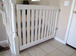 I Wonder If Dale Would Let Me Do This For Our Dog Diy Stairs Baby Gates Baby Gate For Stairs