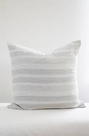 Light Grey And Black Stripe Pillow Cover Charcoal Pillow Etsy Stripe Pillow Charcoal Pillow Pillows