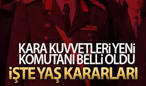 Cumhurbaşkanı erdoğan başkanlığında toplanan yüksek askeri şura (yaş) kararları. Kdyv4wqgnhrvjm