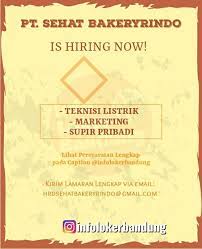 Maybe you would like to learn more about one of these? Lowongan Kerja Pt Sehat Bakeryrindo Bandung November 2019 Info Loker Bandung 2021