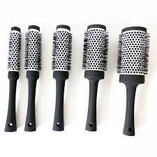 The curling iron brushes that emit hot air also dry hair so it has voluminous curls, rather than defined. China Professional Nano Ceramic Ionic Barrel Hair Styling Blow Drying Curling Brush 5 Different Sizes Round Radial Thermal Hair Brushes China Hair Brush And Hairbrush Price