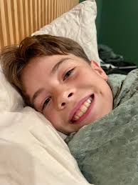 I'm late, it's been a busy day. But today my oldest turned 11. I still  remember how excited I was to hold him for the first time, I had been  dreaming of