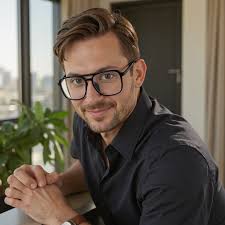 Horizon Aviator Black Glasses