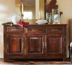 Bowry Reclaimed Wood Buffet Table Pottery Barn
