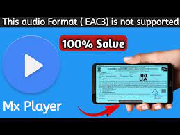 Use vlc media player to fix eac3 is not supported. Mx Player Eac3 Audio Format Not Supported Fix Problem Solve Youtube