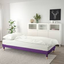 Sofa bed mattress cover queen. Flottebo Cover Sofa Bed Vissle Purple 90 Cm Ikea