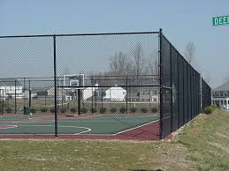 This chain link fence cost estimator will provide you with up to date pricing for your area. Tennis Court Chain Link 10ft Fence System Package Complete