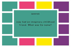 Quiz yourself with questions about friends' characters ross, rachel, chandler, monica, joey and phoebe. Friends Trivia Episode Quiz The One With The Embryos