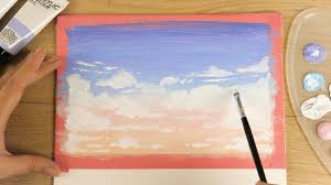 Hello my frens it's nina and we are back with painting. How To Paint Acrylic Clouds 7 Steps With Pictures Wikihow