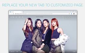 This image blackpink background can be download from android mobile, iphone, apple macbook or windows 10 mobile pc or. Kpop Blackpink Custom New Tab Freeaddon Com