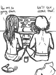 I D Rather Just Go Down Anyway X But The Competition Would Be Nice Gamer Couple Nerd Love Couples Playing Video Games
